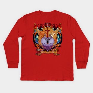 Crest of Night Kids Long Sleeve T-Shirt